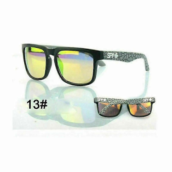 MIMIGO Nya Spy1 22-färgs Ken Block Klassiska Cykel Sport Retro Solglasögon Uv400 Glasögon No 13