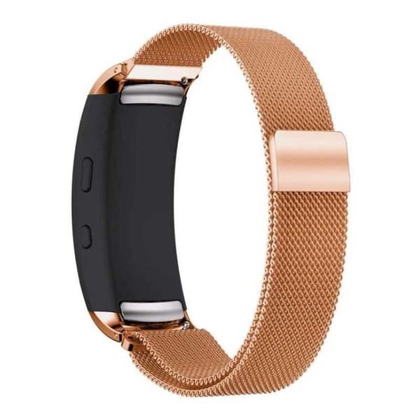 Samsung Galaxy Fit 2 Ranneke Milanese Loop Ruusu Rosa guld pink