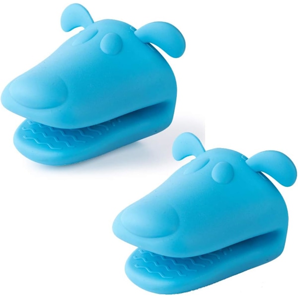 Mini Ugnsvante - BPA-fri Silikon, Värmebeständig, Matlagningsklämma Vante Isoleringsplatta för Matlagning och Bakning i Köket
