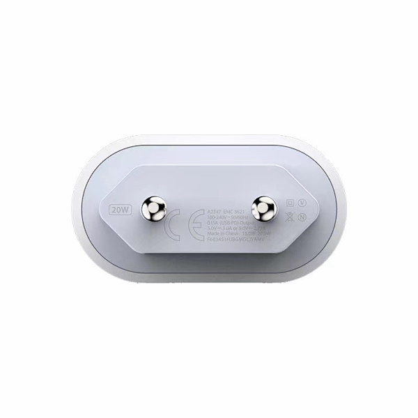 Kompatibel med Apple 15 mobiltelefon USB-C-lader PD hurtiglading 20W europeisk standard 2024 ny versjon iPhone16 ladehode AA