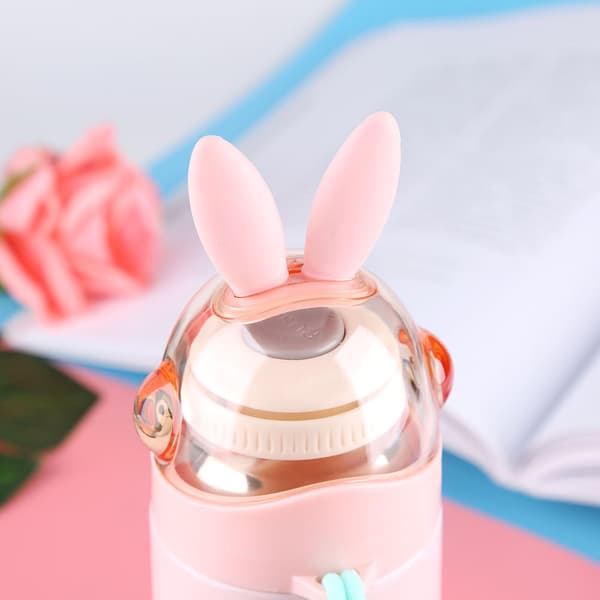 350ML Söt Barn Vakuumisolerad Mugg Termosflaska Resemugg Rosa Grön