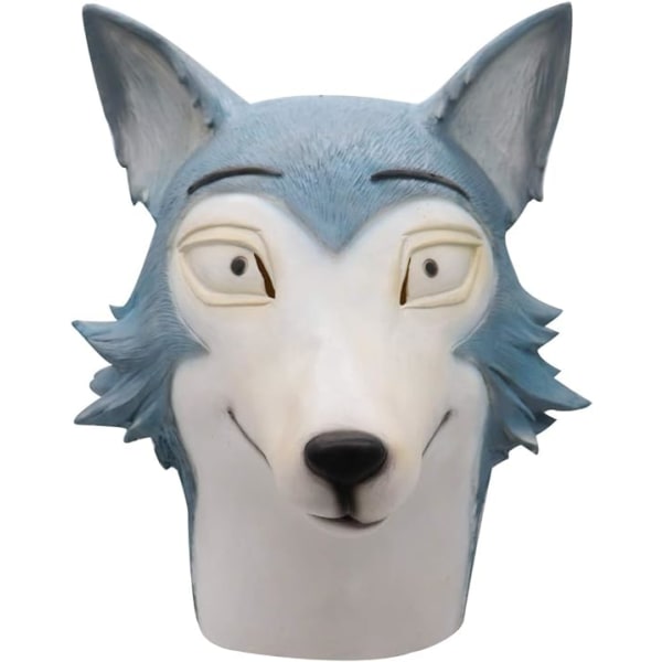 Wolf Gloves Tail Cosplay Beastars Fingers Nail Realistic Props (Maske)
