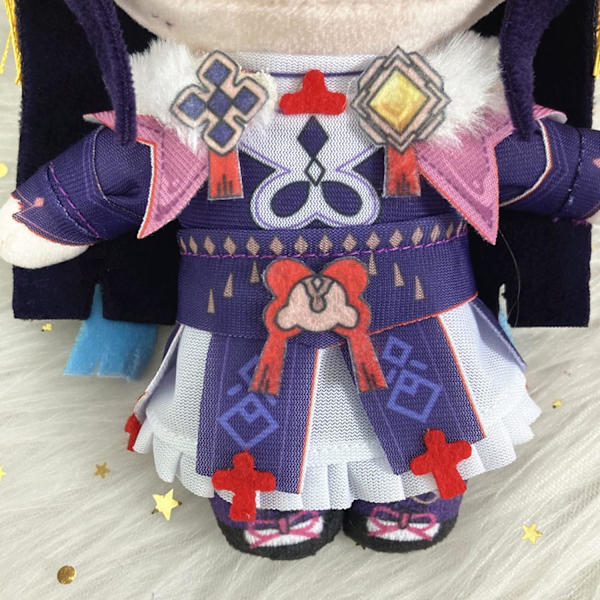 Sød plysdukke Anime figur Plushies Kuki- Shinobu Kawaii bløde udstoppede dyr Gave til Genshin Impact fans