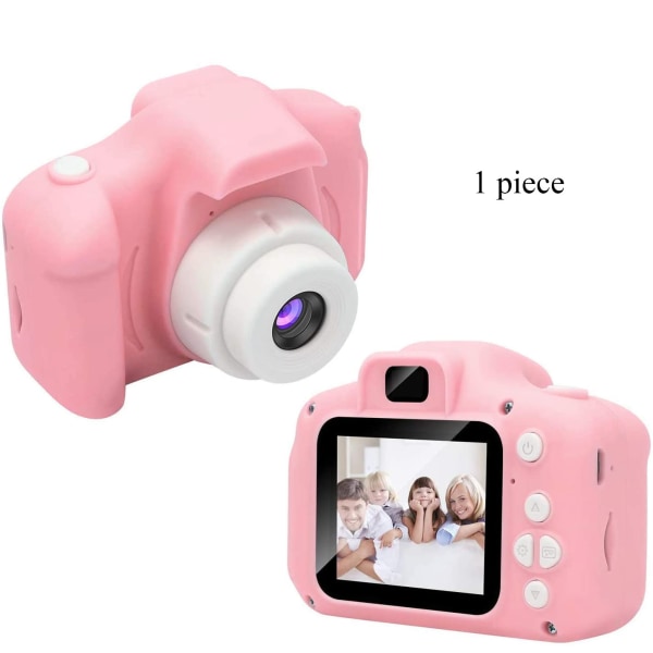 Barnkamera - Barnkamera Inbyggd 32 Gb SD-kort USB Uppladdningsbar Barnleksakskamera för 3-10 år Pojkar Flickor Födelsedagspresent