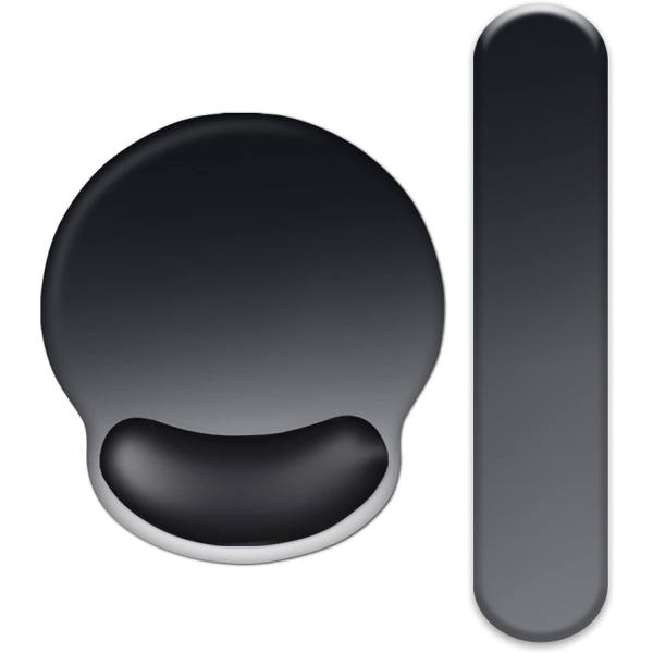 Handledsstöd för tangentbord och handledsstöd för mus med handledsstöd, minnesskumset för spel och kontor, bekvämt och lätt för enkel (Gradient8)