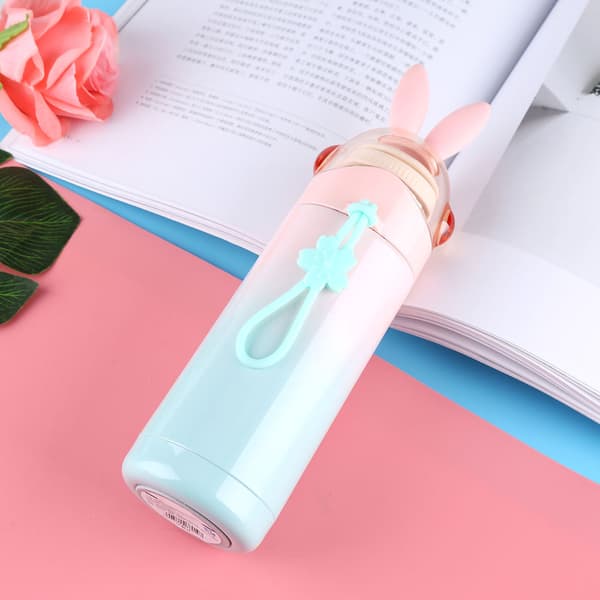350ML Söt Barn Vakuumisolerad Mugg Termosflaska Resemugg Rosa Grön