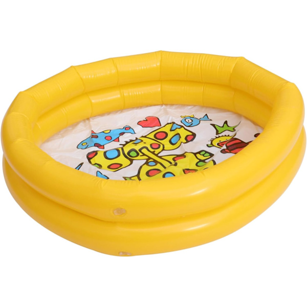 Oppustelig børnepool 1 stk. oppustelig svømmebassin baby oppustelig pool svømmebassin til hjemmet oppustelig børnepool oppusteligt vand