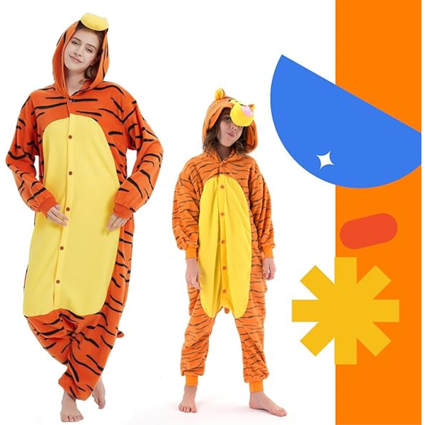 Unisex Aikuisten Piirretty Puku Halloween Joulu Unipuku Haalarit Onesies Plushie Cosplay Pyjamat Puku Pituus 100cm