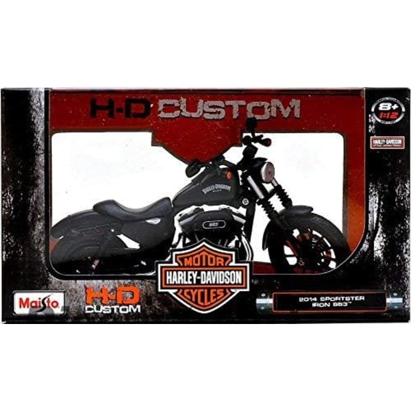 2014 Harley Davidson Sportster Iron 883 Motorcykel Model 1/12 af Maisto 32326 af Maisto