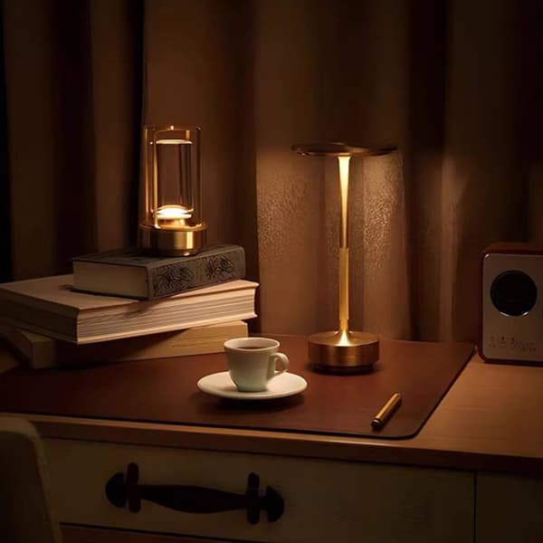 Bordlampe LED m/touch & oppladbar funksjon 463