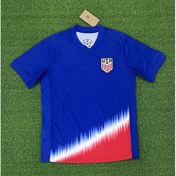 2024 Europeiska Mästerskapet Frankrike tröja Italien landslag England Spanien Brasilien fotbollsuniform USA away XXL