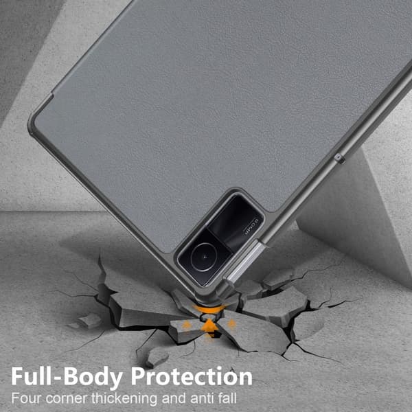 SKALO Xiaomi Redmi Pad SE Trifold Fodral - Grå grå gray