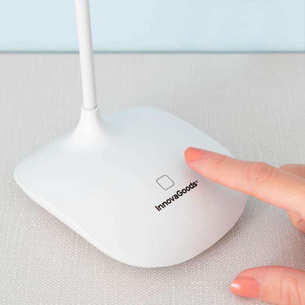 Trådløs Skrivebordslampe med Touch Vit White