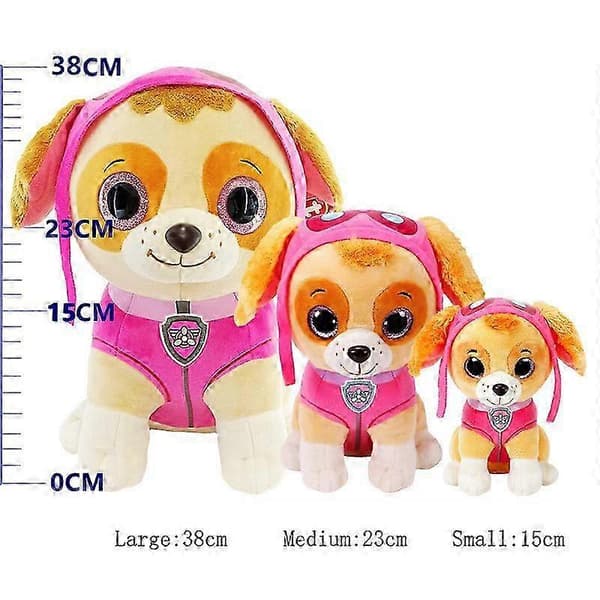 25-26 Koira Pehmolelu 23CM Skye