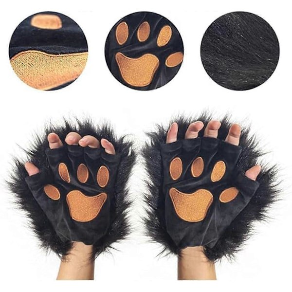 Halloween Kat Ræv Ulv Maske Sæt, Pels Kostume, Ræv Kostume Cosplay Kostume, Halloween, Ræv Hale Cosplay, Halloween Ræv Maske, Karneval Halloween Fest