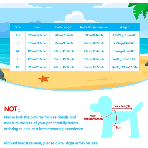 2 kappaletta lemmikkieläinten vaatteita Kesäkoiran mekko Kukka Kirjonta Pentu Liivit Söpö Koira Kissa Paita Pehmeä Hengittävä Lemmikkieläinten Asu Pienille ja Keskikokoisille (Keskikokoinen)