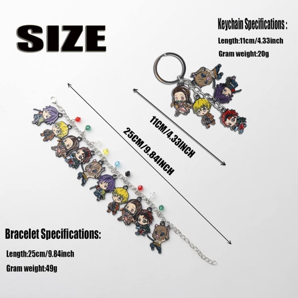 Heyone My Hero Academia Charm Armband, Fashion Novelty Cool Anime Manga Figur Cosplay Serie vänskapsarmband Lover smycken födelsedag