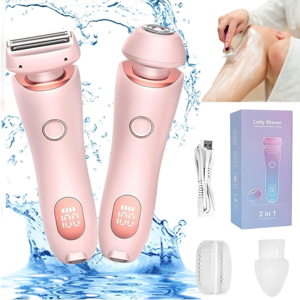 Silky Glide Pro, Silky Glide Pro Hårfjernare, Professionell Hårfjernare för Rakning rosa