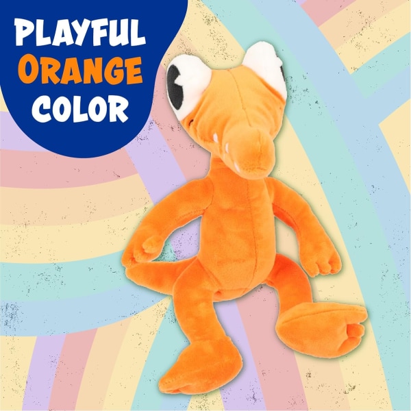 Distributing Rainbow Friends Orange Friend, 8\" Gosedjur Plyschleksak