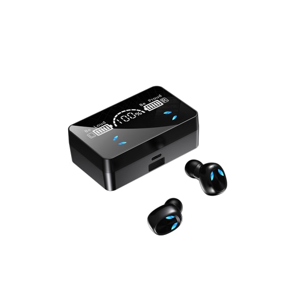 X3 Bluetooth 5.1 langattomat kuulokkeet langattomalla case IPX5 vedenpitävä ja hienpitävä vedenpitävä stereoääni