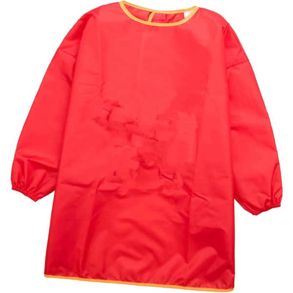 Barnmålarsmocka - barnpysselsmocka - barnförkläde - målarförkläde med långa ärmar
