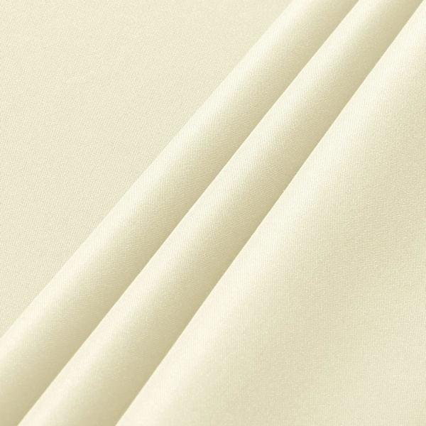 2 stk. Beige duge 54 x 78 tommer, rektangulær 4 fods dug - Pletbestandig rynkebestandig vaskbar polyester duge til borde