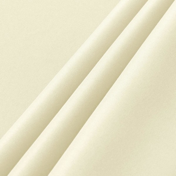 2 stk. beige duker 54 x 78 tommer, rektangulær 4 fots duk - flekkbestandig rynkebestandig vaskbar polyester duker til bord