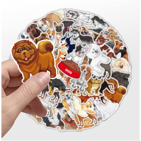 Cartoon Stickers Varied Dogs Notebook Laptop Car Skateboard Kids Toys Skates Stationery Bike Phone Case Planner Cool Gadgets Kids Toy Gift Stickers