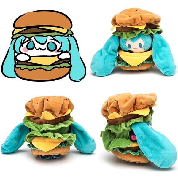 Hatsune Miku Söpö Q-versio hahmo pehmolelu täytetty lelu