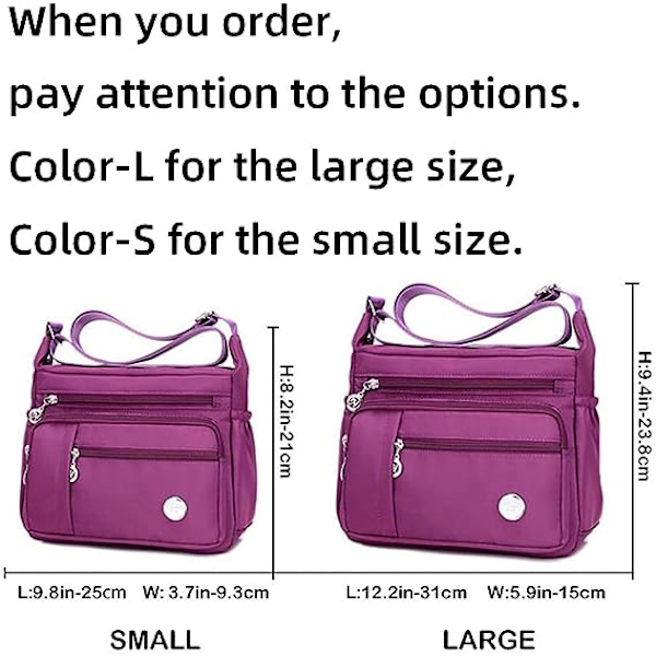 Kvinners skulderhåndveske romslig veske med flere lommer Dame skulderveske Mote Tote Top Handle Satchel