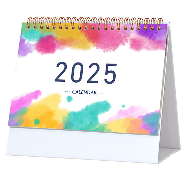 Ganfancp 2025 Sketchy Skrivbords kalender Liten Skrivbords kalender Ornament Anteckningsbok Rea idag Prime Deals 1* Kalender B