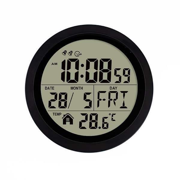 Techno Line WT3005 radiostyrt radiostyrt klokke 14,7 cm x 14,7 cm x 14,7 cm x 14,7 cm x 7,9 cm sølvbeskyttet co