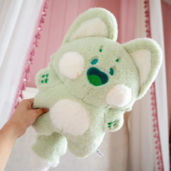Kissan pehmolelu Kawaii-lelu, pehmolelu kissat, pehmeä kissatyyny, söpö kissan pehmolelu lahja tyttöystävälle ja lapsille (16 tuumaa)