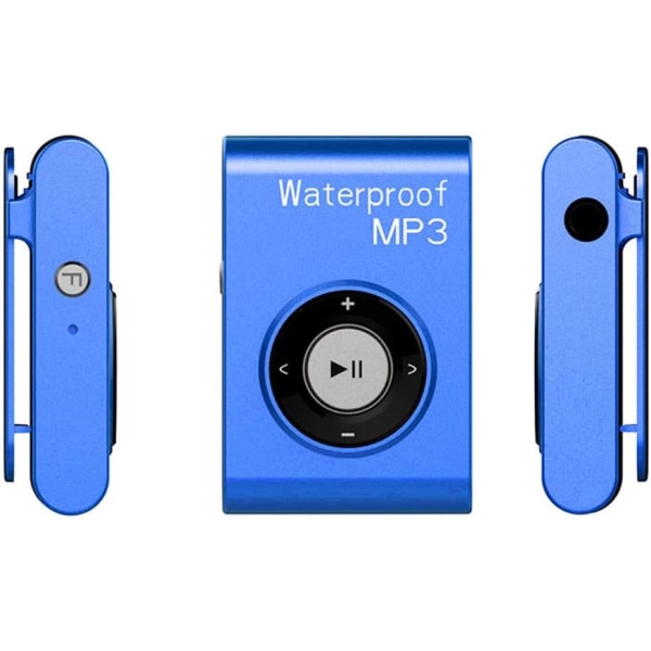 IPX8 Waterproof Swimming MP3 Player Built-in 8GB MP3 Music Band FM Radio Hi-Fi Headphones Diving Surfing Underwate