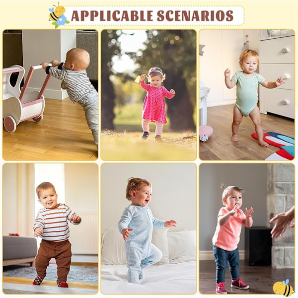 Babyskydd för huvudet, andningsbart och justerbart skyddsinlägg, babywalker, huvudskydd för småbarn som kryper och springer