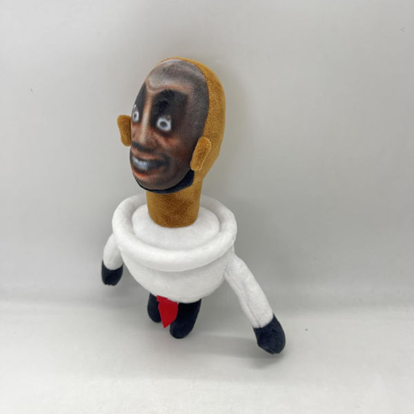 Skibidi Toilet Toy Plush, Cameraman Plush, Speakerman Plush. Sjovt og lunefuldt trio: Cameraman Plush, Skibidi Toilet Toy Plush