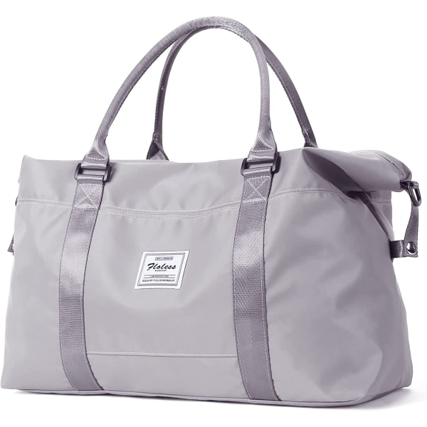 Sports Travel Duffle Bag, Weekend Bag Overnatting Bag for kvinner, Vanntett Sports Gym Bag, Sykehusveske med skulderstropp