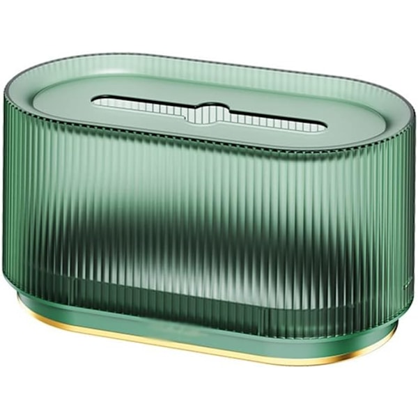 Husholdningsvævsæske Transparent Desktop Tissue Box Pumpepapir Opbevaringsboks Stue Spisestue Sofabord Dekoration