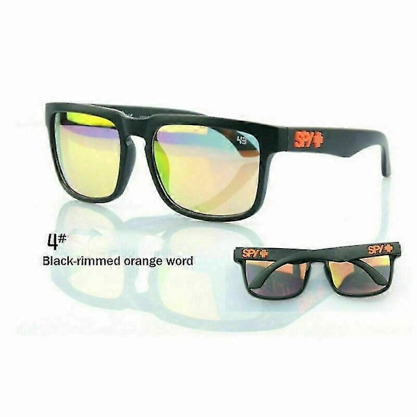 MIMIGO Nya Spy1 22-färgs Ken Block Klassiska Cykel Sport Retro Solglasögon Uv400 Glasögon No 4