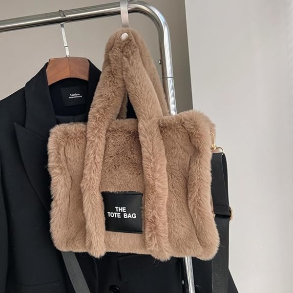 Toteväska för kvinnor, canvas/läder tote väska crossbody väskor med dragkedja robust handväska för skola, resor
