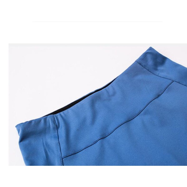Basic Solid Multifunctional Stretch Informell Mini Roller Skirt Sportkjol för flickor