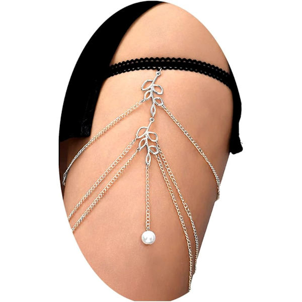 Naisten Jalkaketju Perhonen Lehti Reisi Ketju Elastinen Jalkaketju Korut Boho Kehon Korut Kesäloma Kerrostettu Bikinin Kehon Ketju Teini-tytöille