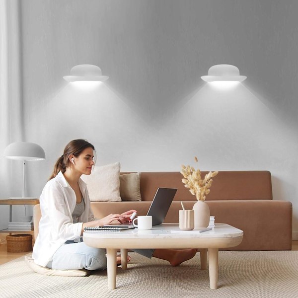 Kreativ 12W Modern LED Vägglampa Vattentät IP65 Aluminium Väggbricka LED Inomhus Utomhus
