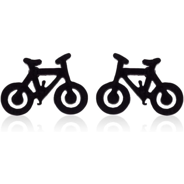 Heyone Rustfrit Stål 4 Farver Tiny Cykel Cykel Ørestikker til Piger