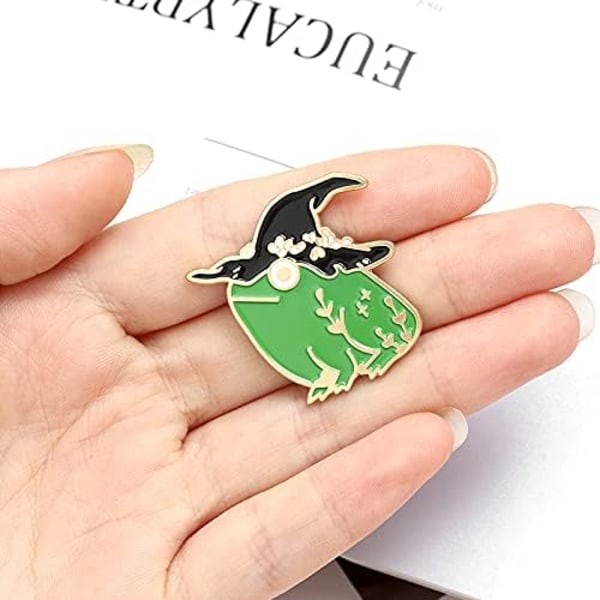 Svampe- og frø-emaljenåle - Søde Kawaii-natur-udendørs-reversnåle-badge-brochenåle til kvinder