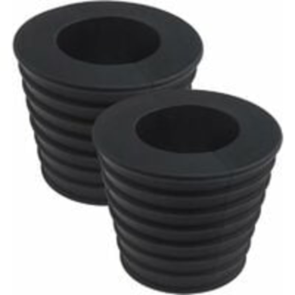 Aunrtb 2X Gummikjegle for parasollfot, hullplugg for bord, terrasseparasoll 1,5 tommer/38 mm -