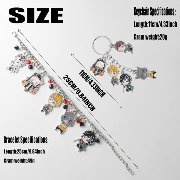 Heyone My Hero Academia Charm Armbånd, Fashion Nyhet Kul Anime Manga Figur Cosplay Serie Vennskapsarmbånd Elsker Smykker Bursdag