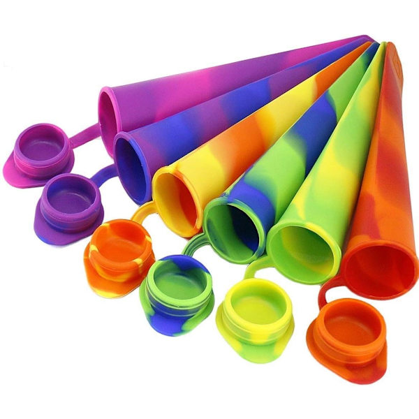 Pcs Silikon Popsicle Lolly Former, Isformer Former Sett - Silikon