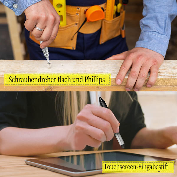 Mænds gaver, 9-i-1 multifunktionskuglepen, mænds julegaver, kreative mænds originale gaver, praktiske gadgets tilpassede pennegaver