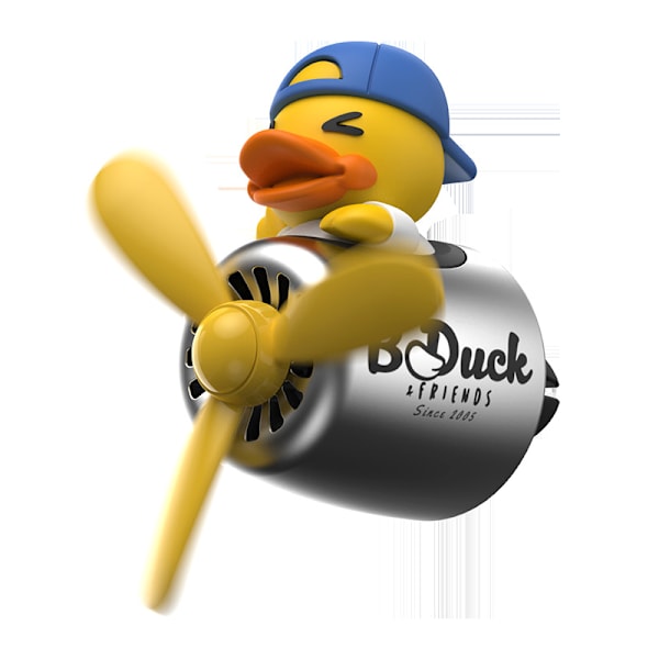 Aromaterapi Doftspridare för Bil - Levereras med 2 Aromaterapitabletter. Underbar Biltillbehör, Luftkonditionering, Luftfräschare för Bil B.DUCK duck